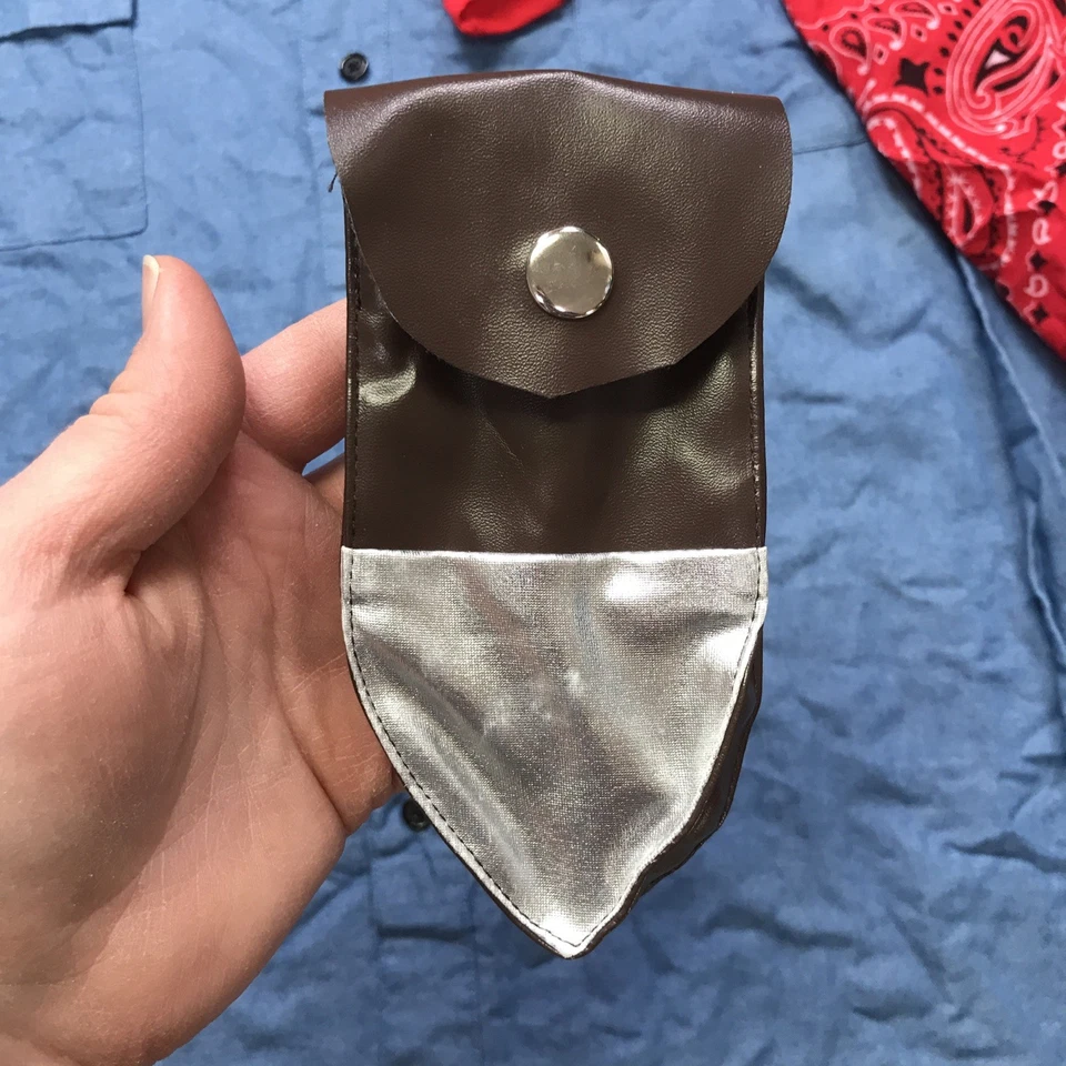 Oficial Parque Jurásico Adulto Dr. Grant Disfraz Sombrero Bufanda Camisa Bolsa Insignia 3XL Foto 4 de 4