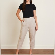 Vintage TALBOTS Linen Trousers   Size 6P