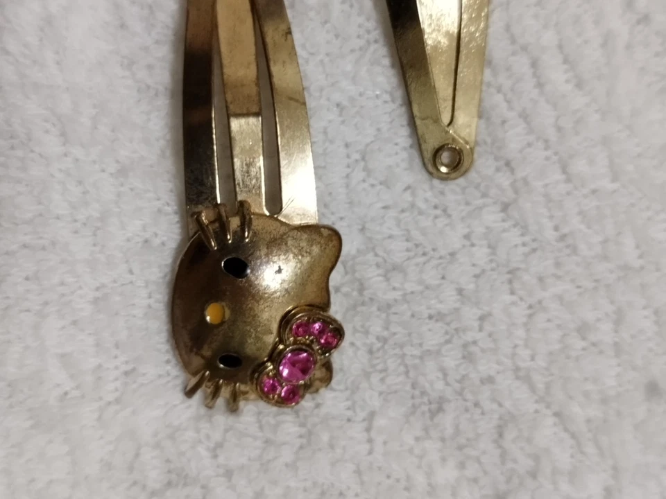 Lote de accesorios para el cabello Hello Kitty pinzas para el cabello Heiseiretro Sanrio Kawaii Japón Foto 3 de 4