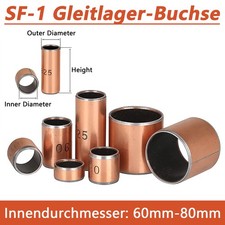 SF-1 Tuleja łożyska ślizgowego ID 60-80mm Łożysko ślizgowe do łożyska wału Koparka Maszyna budowlana