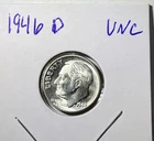 1946-D Roosevelt Dime 90% Silver Coin