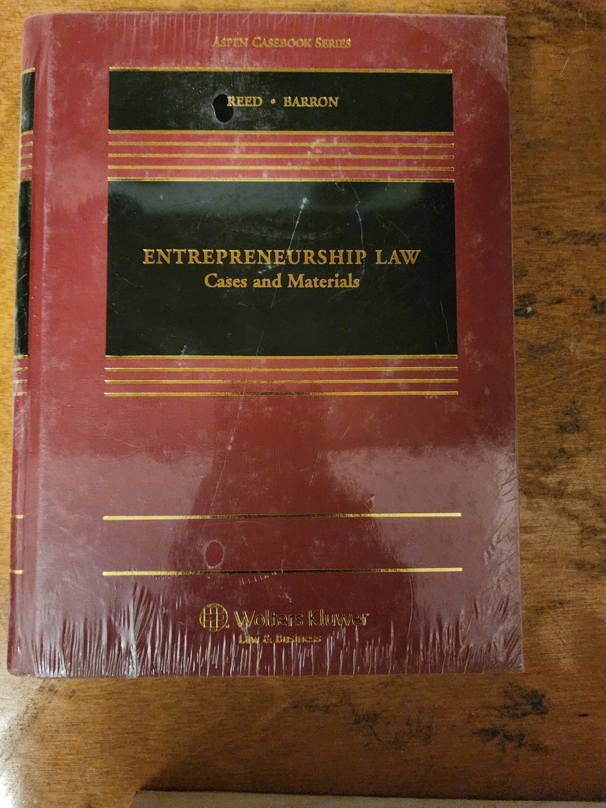 Aspen Casebook Ser.: Entrepreneurship Law : Cases and Materials by Esther S....