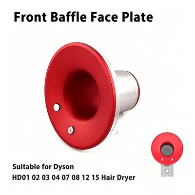 Replacement Front Baffle Shell Cover For Dyson Supersonic HD07 HD08 HD12 HD15