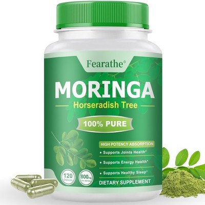 Moring Capsules for Immune Support & Gut Health (120 capsules) 800mg Pure