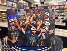 New York Knicks 2026 NBA Championship Celebration 16x20 Tribute Canvas