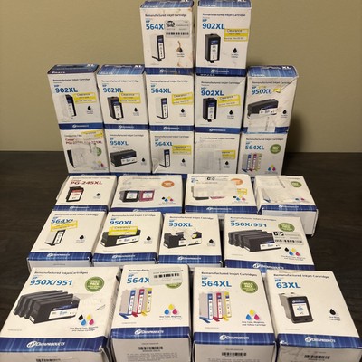 Lot Of 43 DataProducts Inkjet Printer Ink Cartridges HP CANON all New