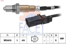 Lambdasonde Sensor Abgassteuerung FACET 10.8552 für VW GOLF 7 5G1 BQ1 BE1 BE2 B8