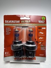 Sylvania 9007 Silverstar Ultra High Performance Halogen Headlight Bulb 2 Bulbs