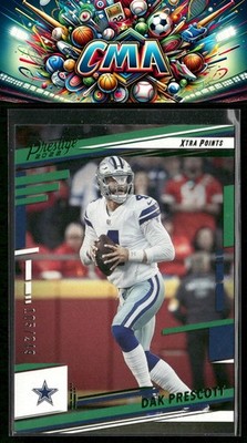 2022 Panini Prestige #76 Dak Prescott Xtra Points Green #/249