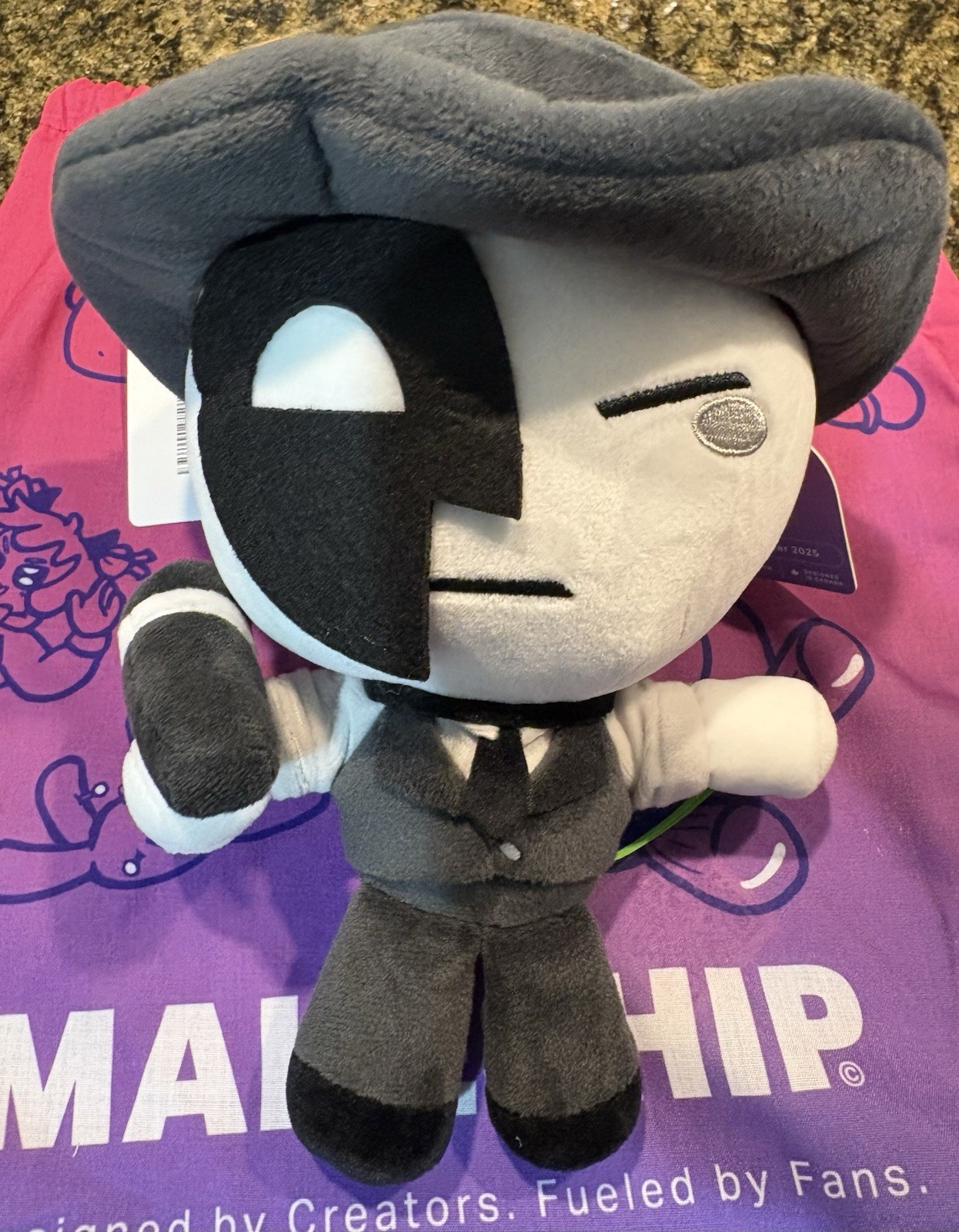 Artful Plushie Makeship Official Saucefy10 Die Of Death Limited Edition New Tags