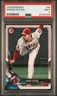 SHOHEI OHTANI 2018 BOWMAN ROOKIE CARD RC #49 PSA 9 MINT! LA DODGERS CHAMPION!