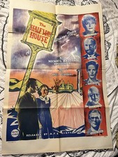 Halfway House (1944) Orig US 1sh Poster Ealing Mervyn & Glynis Johns Tom Walls