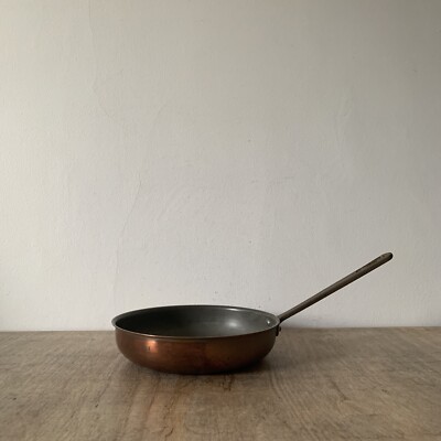 Vintage Stil Kitchenalia Runde Kupfer Zinn Gefüttert Pfanne Tejo Chef Hergestellt in Portugal