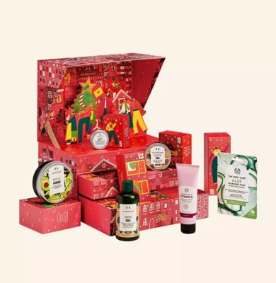 THE BODY SHOP Share the Love Advent Calendar NEW. *RARE* HTF 25 Boxed products