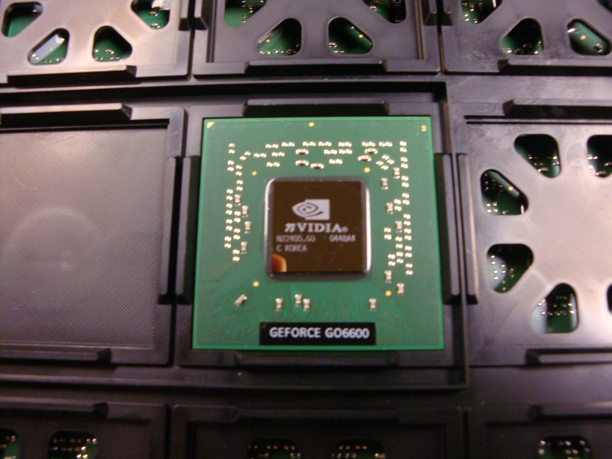 Vintage NEW nVIDIA GeForce GF-GO6600-A4 GPU BGA IC Chipset with
