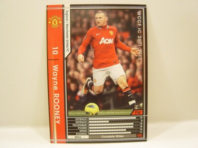 Panini WCCF 2011-12 Wayne Rooney 1985 England　No.10 Manchester United EPL #063