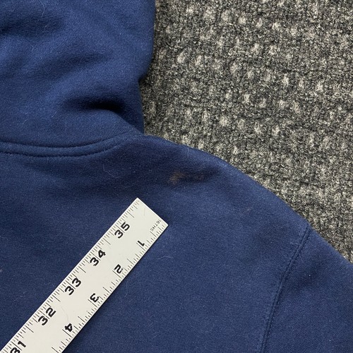 Vintage West Virginia Mountaineers Hoodie Section 101 Majestic Embroidered M - Picture 8 of 9