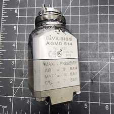 ITW DEVILBISS AGMD-514 HVLP Automatic Spray Gun 2427 [C8S2] #3