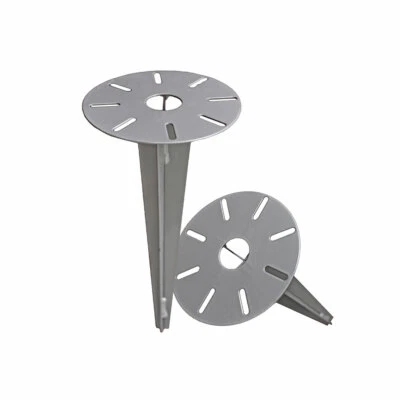 MARKENLOS Picchetto da Terra Ancoraggio a Terra Tasselli Prato Universale per Esterno Luci Giardino Acciaio Set 2