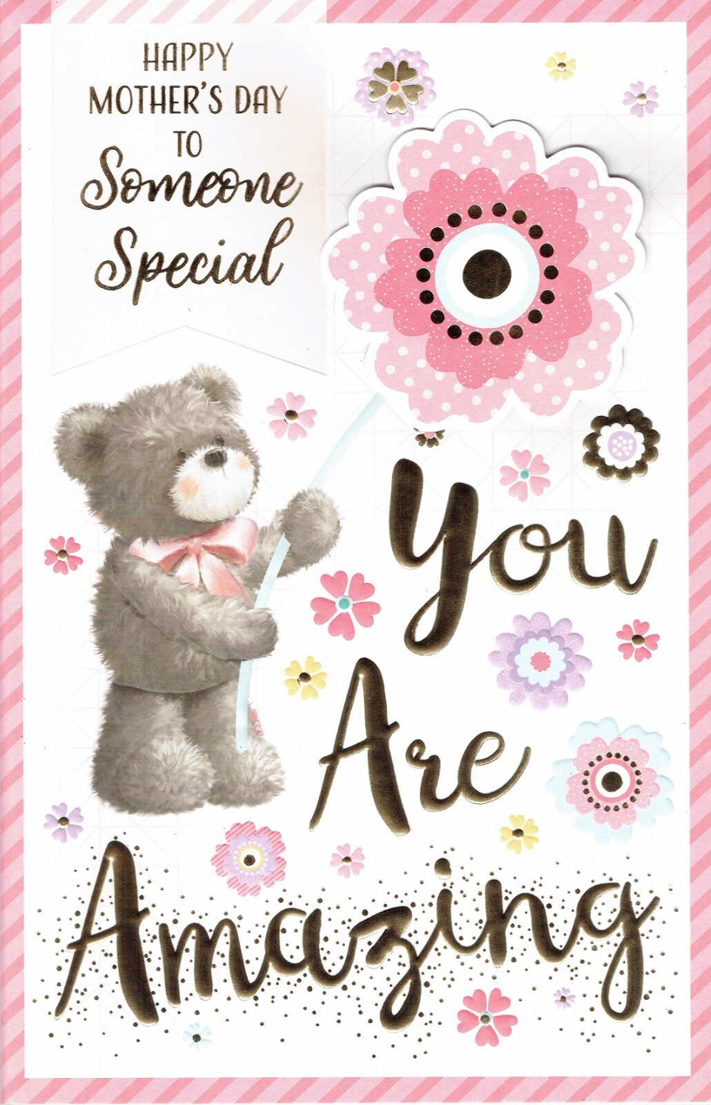 SOMEONE SPECIAL MOTHER'S DAY CARD FABULOUS EX-LARGE with 8 PAGE INSERT Cute Desi