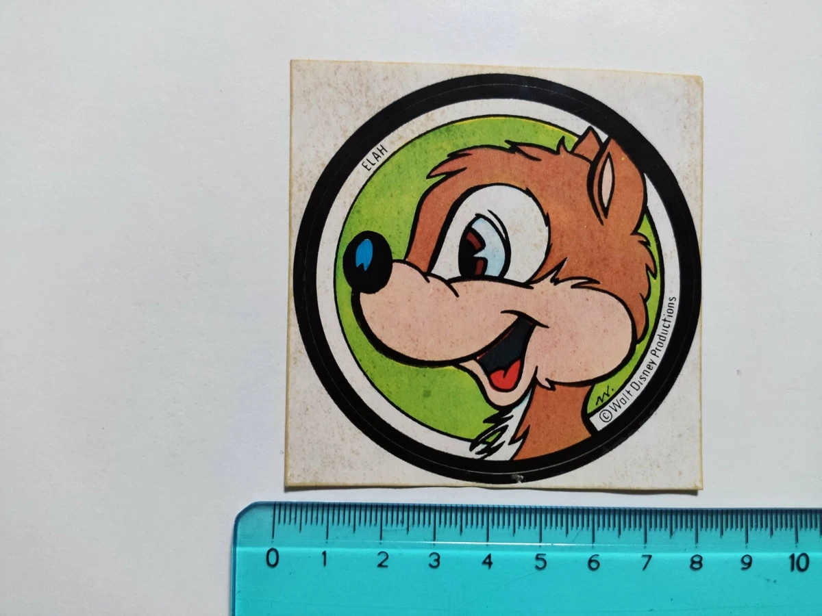 Klebstoff Elah Eichhörnchen Walt Disney Sticker Autocollant Decal 80s  Original | eBay