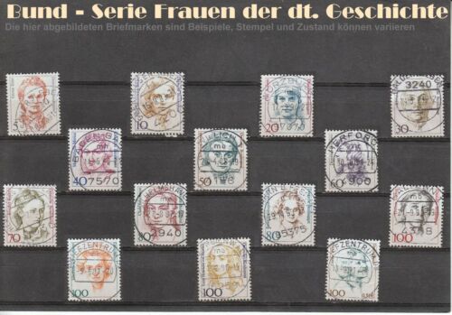 Duración federal mujeres serie de dt. historia frase completamente 39 valores con sello 60 € - Imagen 1 de 3