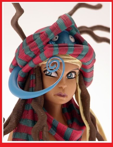 TYKKO des Sables KERAMIDAS Buste bust resine BD Resine Bombyx Attakus # NEUF # - Picture 3 of 6