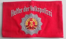 1 St&uuml;ck Armbinde "Helfer der Volkspolizei" MdI , DDR