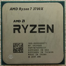AMD Ryzen 7 3700X 3.6GHz 8-Core 16T 32MB 65W Socket AM4 CPU R7-3700X Processor-