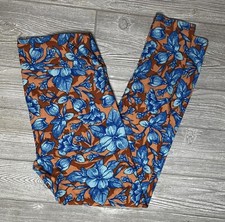 NEW Vintage LuLaRoe TC Tall  Curvy Leggings Multicolored Abstract Floral