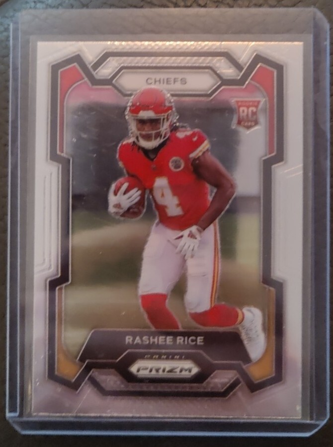 2023 Panini Prizm Rashee Rice Rookie Card #350 Kansas City Chiefs RC