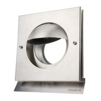 Edelstahl-LüFtungsgitter Wetterschutzgitter Abluftgitter Flansch Kappa 150 Inox