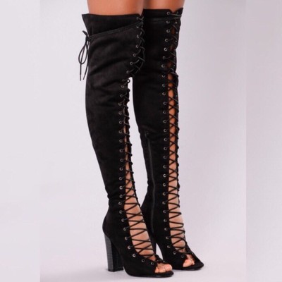 fashion nova thigh boots