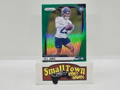 2024 Panini Prizm D.J. James Green Prizm - Seattle Seahawks RC