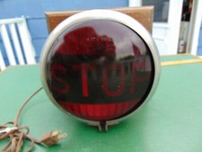 Do-ray Usa Red Stop Tail Light Lens Housing Rewired Ac Hot Rat Rod Truck Bus Do-ray Usa Red Stop Tail Light Lens Housing Rewired Ac Hot Rat Rod Truck Bus