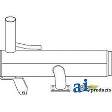 82009294 Exhaust Muffler Fits Ford/new Holland 7840 7840o 8240 8340