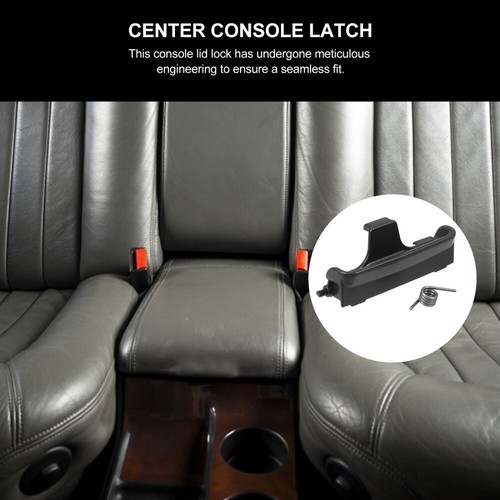 Handrail Box Cover Lock Car Armrest Locking Latch Center Console Lid - Picture 3 of 12