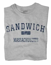 Sandwich Massachusetts MA T-Shirt EST