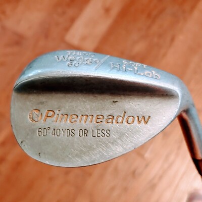 Pinemeadow 60 Degree Hi Lob Third Wedge w/ Steel Flex Shaft