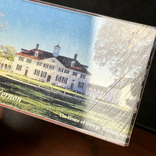 Mount Vernon The Home Of George Washington Fridge Magnet Made in USA - Picture 3 of 6