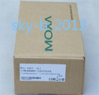 1 PCS NEW IN BOX MOXA Serial device networking server NPort 5130-T #W3