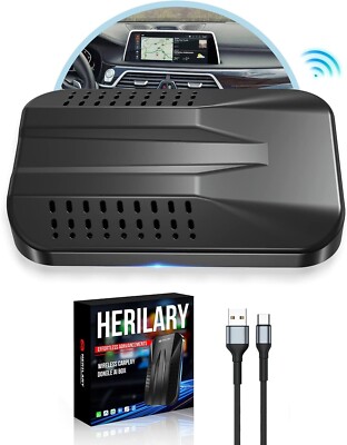C9 Wireless CarPlay + Android Auto 3 in 1 Adapter Qualcomm Snapdragon 8 Core-CPU