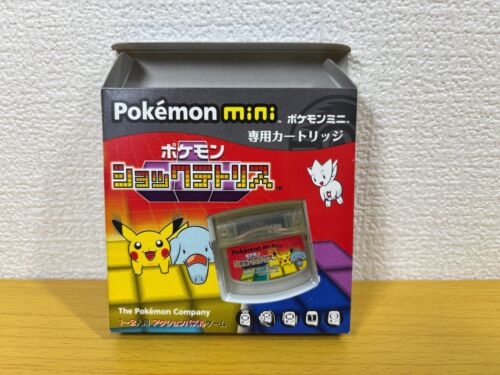 Pokemon Mini Pokemon Shock Tetris NINTENDO Japan with box manual Cartridge - Picture 8 of 13