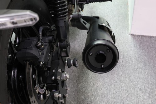 Motorcycle Slip-On Exhaust Muffler Pipe For Kawasaki Eliminator 450 500 24-2025 - Foto 7 di 12