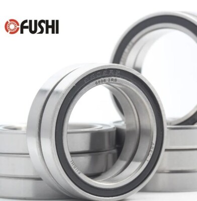 Fushi Bearings 6806-2RS RUBBER SEALED ID 30mm OD 42mm WIDTH 7mm