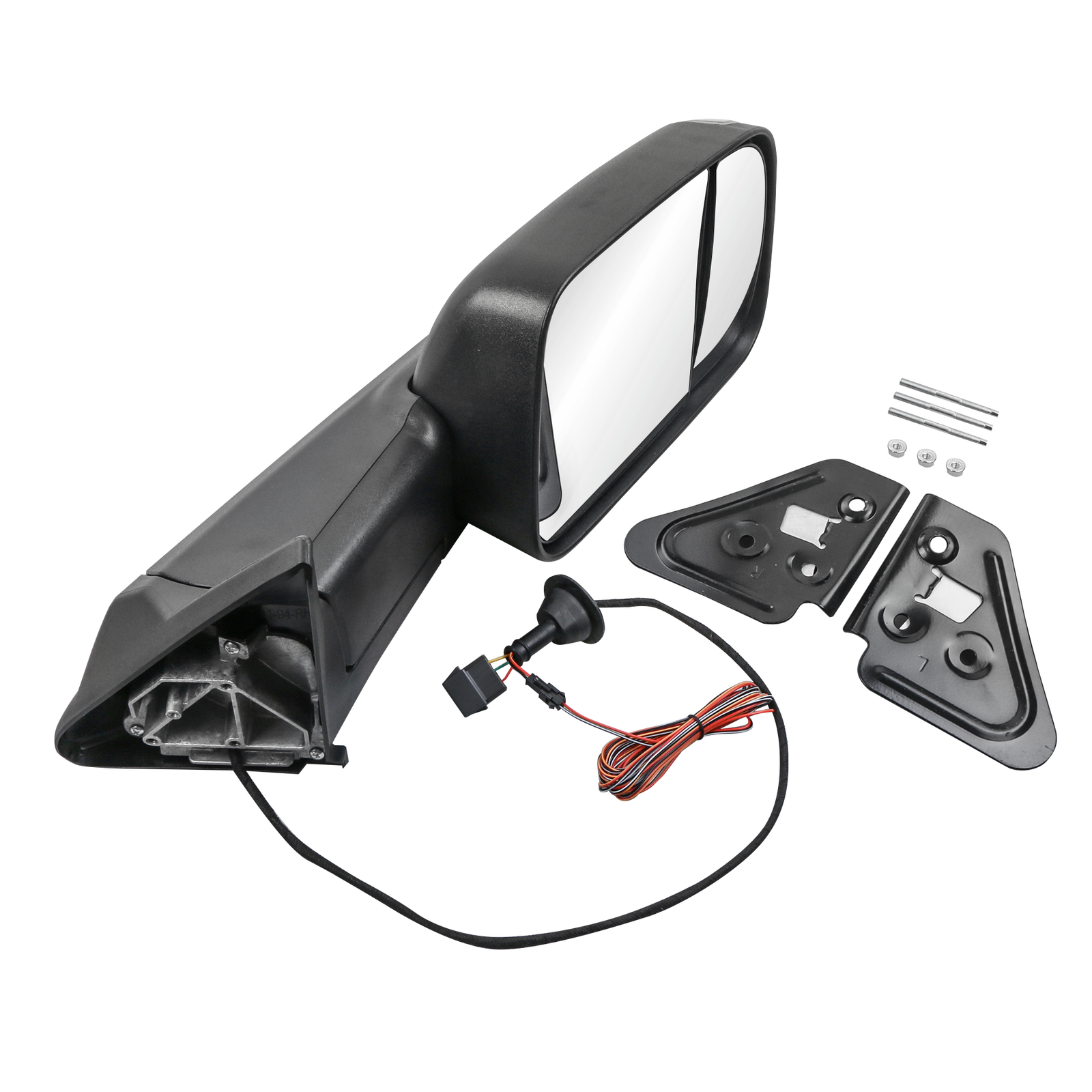 Set(2) Flip Up Power Glass Tow Mirrors For 19941997 Dodge Ram 1500