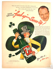 7UP Vintage Ad Keep smiling 1946