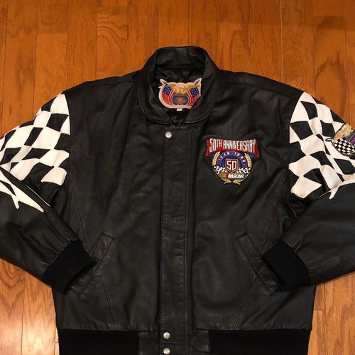 NASCAR 50th Anniversary Leather Jacket 