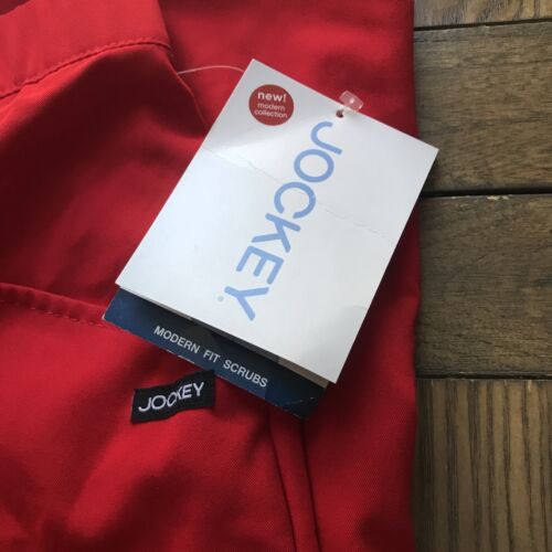 Jockey MP Red modern fit scrubs ladies comfort performance easy care - Picture 2 of 13