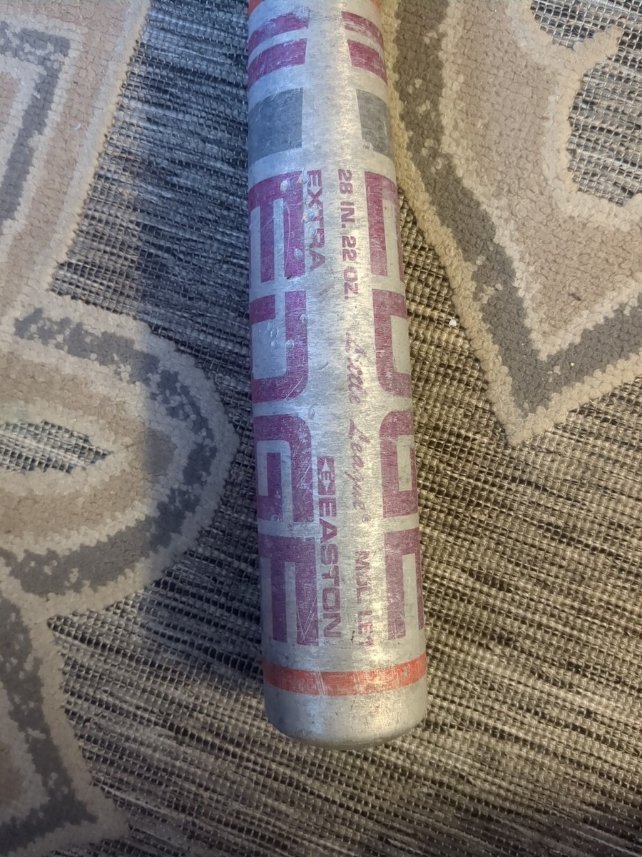 Batte Baseball Easton Extra EDGE Little League 30 Pouces 24 Oz, Alliage, Jeune, Très Bon état
